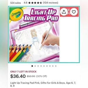 Crayola Light up tracing pad.